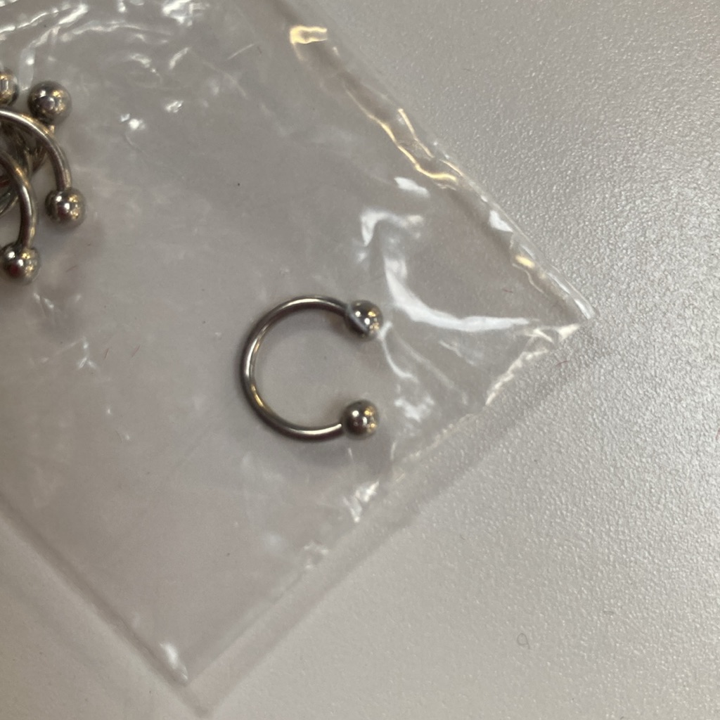 Surgical Steel Horseshoe Septum Ring Cute